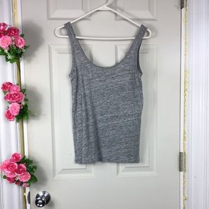 Linen J.Crew TankTop Cotton Grey